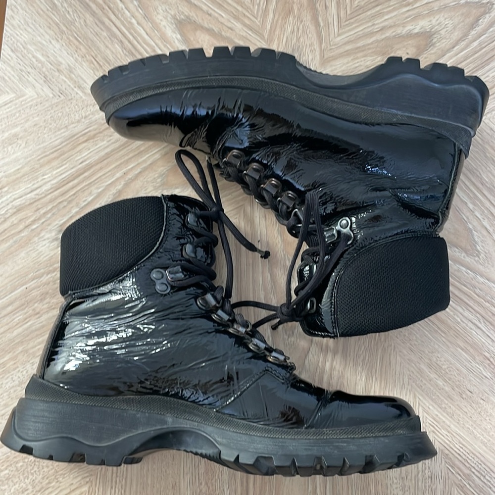 PRADA Patent Leather Boots 🖤